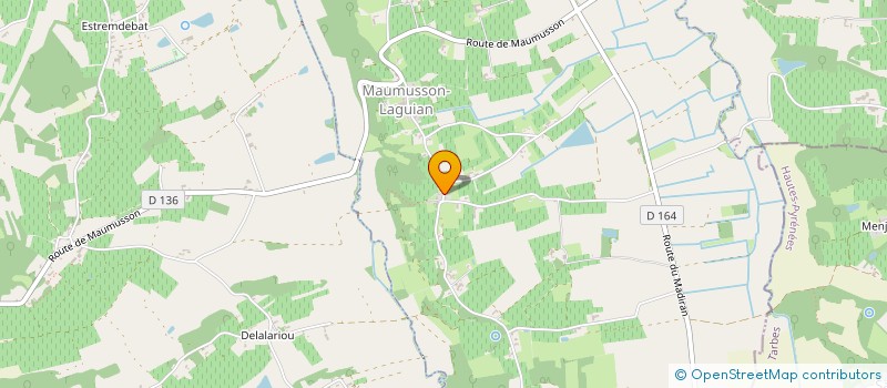 localisation de l'entreprise SAINT ORENS  MAUMUSSON-LAGUIAN