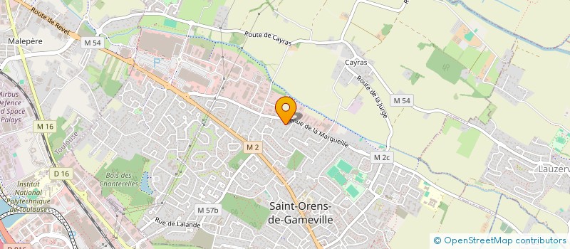 localisation de l'entreprise SAINT-ORENS AUTO IMPORT à SAINT-ORENS-DE-GAMEVILLE
