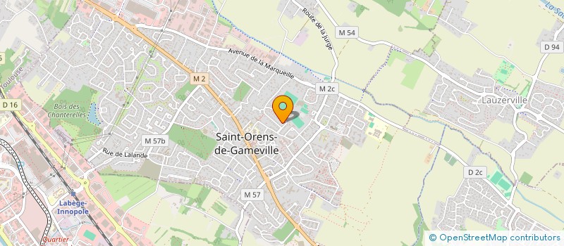 localisation de l'entreprise SAINT-ORENS BAS CARBONE  SAINT-ORENS-DE-GAMEVILLE