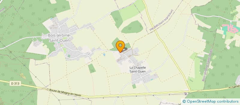 localisation de l'entreprise SAINT OUEN  BOIS-JEROME-SAINT-OUEN