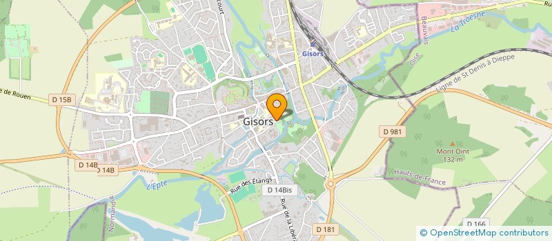 localisation de l'entreprise SAINT OUEN à GISORS