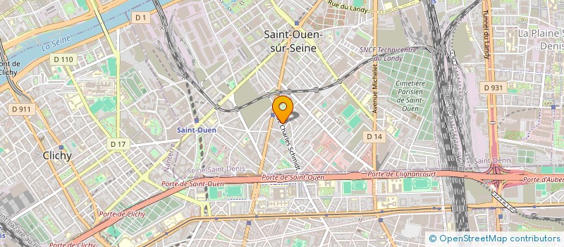 localisation de l'entreprise SAINT-OUEN SECURITE  SAINT-OUEN-SUR-SEINE