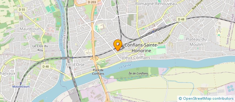 localisation de l'entreprise SAINT-PALAIS  COURS-DE-PILE