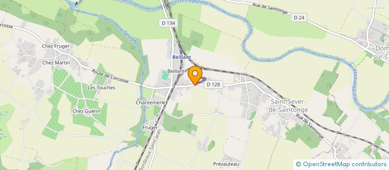 localisation de l'entreprise SAINT PALLAIS  SAINT-PALAIS-DE-PHIOLIN