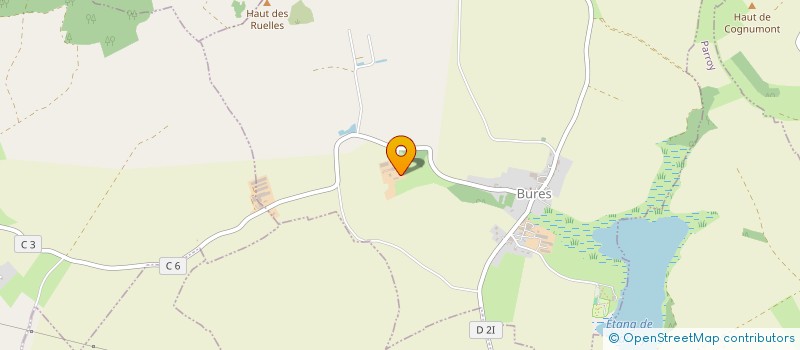 localisation de l'entreprise SAINT PANCRACE  BURES