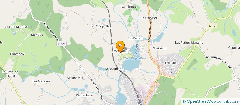 localisation de l'entreprise SAINT PARDOUX GREZIS à SAINT-YRIEIX-LA-PERCHE