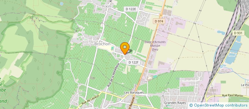 localisation de l'entreprise SAINT-PARFAIT  BROCHON