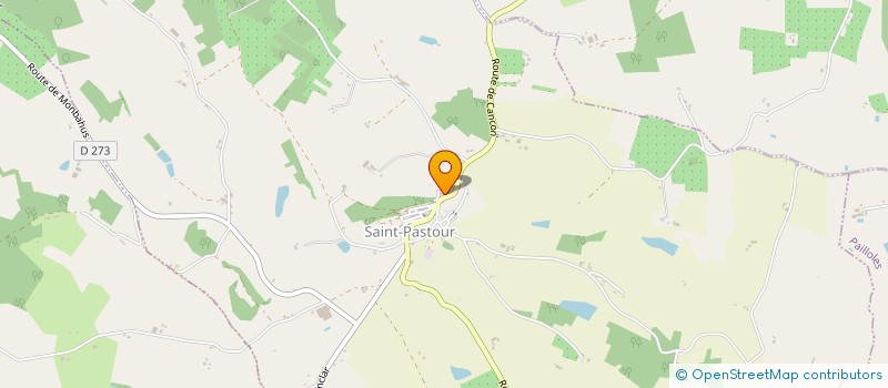 localisation de l'entreprise SAINT PASTOUR CREATIF  SAINT-PASTOUR