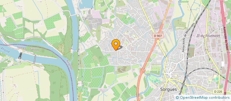 localisation de l'entreprise SAINT PATRICK  SORGUES