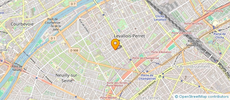 localisation de l'entreprise SAINT PAUL à LEVALLOIS-PERRET