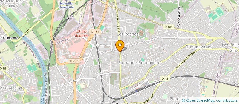 localisation de l'entreprise SAINT PAUL DE VAUX  CONFLANS-SAINTE-HONORINE