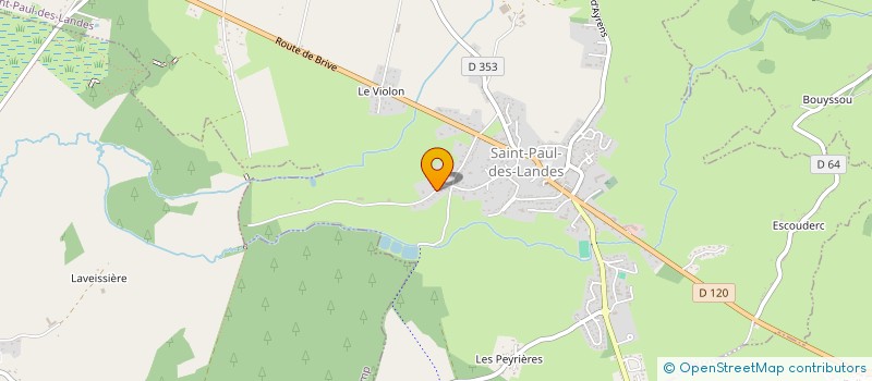 localisation de l'entreprise SAINT PAUL DES LANDES à SAINT-PAUL-DES-LANDES