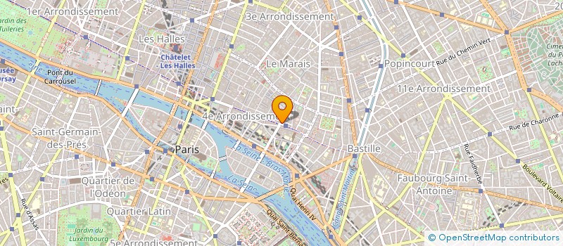 localisation de l'entreprise SAINT PAUL OPTIQUE à PARIS