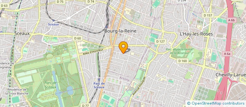 localisation de l'entreprise SAINT PAUL PRODUCTIONS  BOURG-LA-REINE