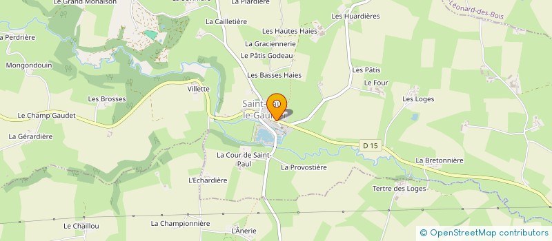 localisation de l'entreprise SAINT PAUL S'AMUSE  SAINT-PAUL-LE-GAULTIER