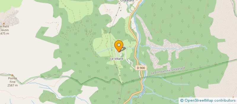 localisation de l'entreprise SAINT PAULINS ENSEMBLE  SAINT PAUL SUR UBAYE