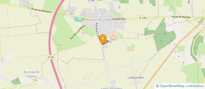 localisation de l'entreprise SAINT-PHILBERT-SUR-BOISSEY  ST-PHILBERT-SUR-BOISSEY