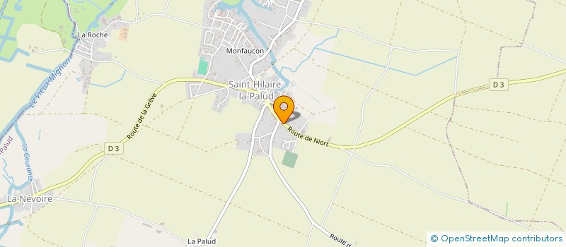 localisation de l'entreprise SAINT PHILEAS  SAINT-HILAIRE-LA-PALUD