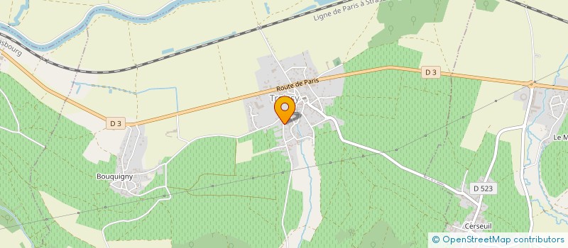 localisation de l'entreprise SAINT PHILIBERT  FESTIGNY