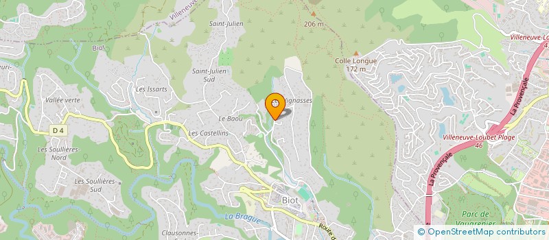 localisation de l'entreprise SAINT PHILIPPE  BIOT