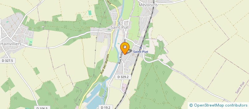localisation de l'entreprise SAINT PIAT SPORTS EQUESTRES 28 à SAINT-PIAT
