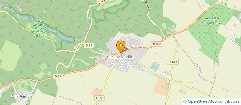 localisation de l'entreprise SAINT PIERRE  DAMPIERRE-EN-YVELINES