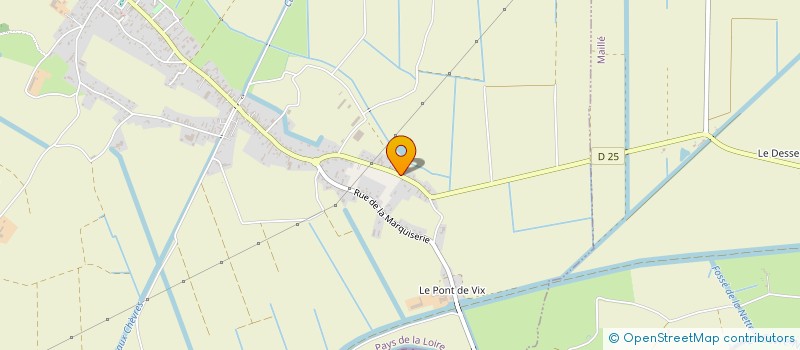 localisation de l'entreprise SAINT PIERRE  VIX