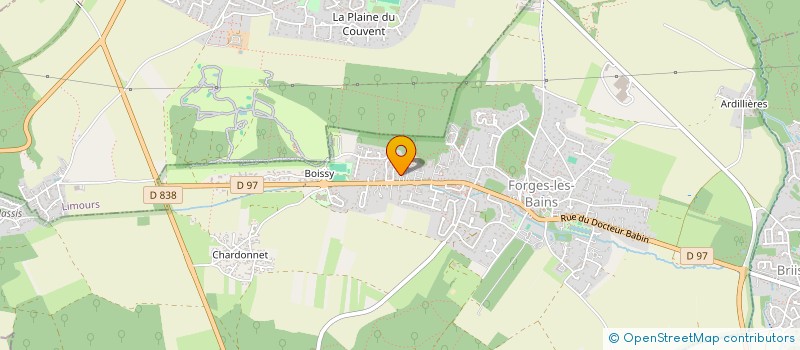 localisation de l'entreprise SAINT PIERRE  FORGES-LES-BAINS