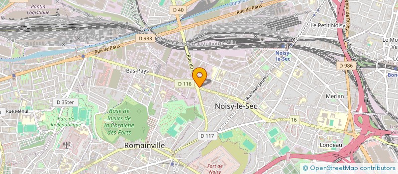 localisation de l'entreprise SAINT PIERRE à NOISY-LE-SEC