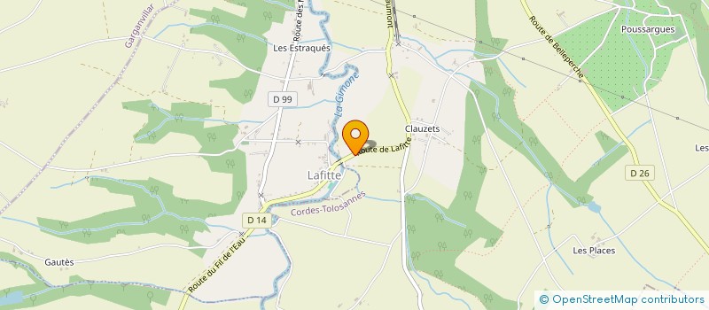 localisation de l'entreprise SAINT PIERRE  CORDES-TOLOSANNES