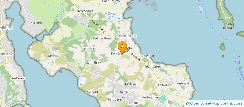 localisation de l'entreprise SAINT PIERRE à LOCMARIAQUER