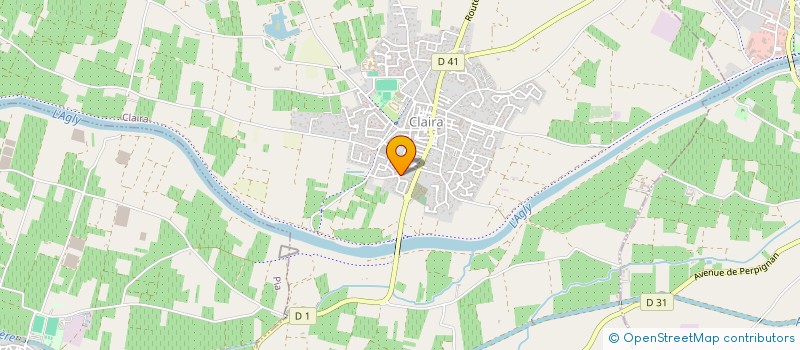localisation de l'entreprise SAINT PIERRE  CLAIRA