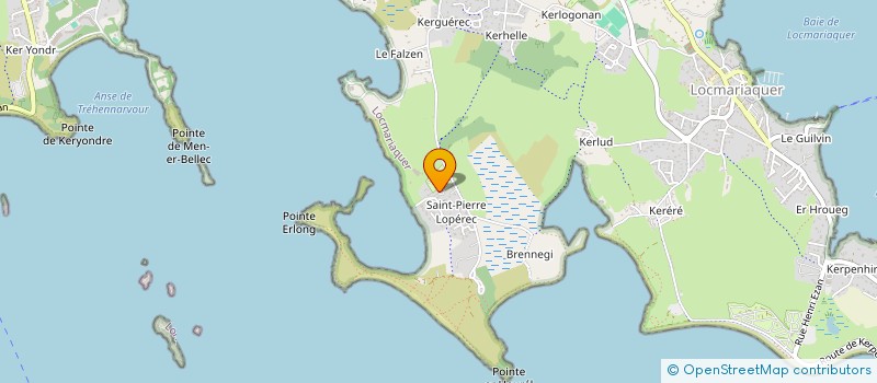 localisation de l'entreprise SAINT PIERRE  LOCMARIAQUER