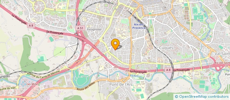 localisation de l'entreprise SAINT-PIERRE à AIX-EN-PROVENCE