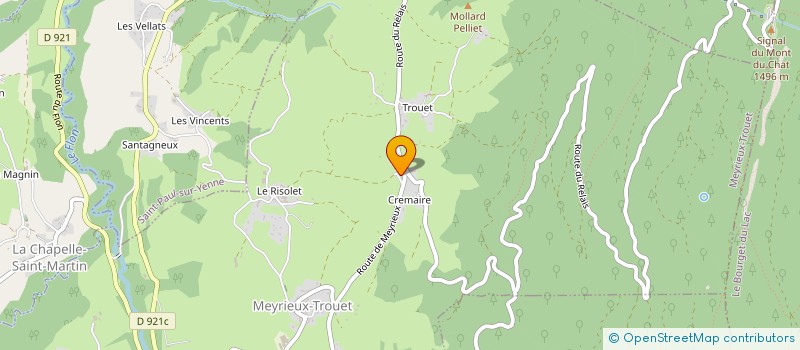 localisation de l'entreprise SAINT PIERRE ANIMATION  SAINT PIERRE D'ALVEY