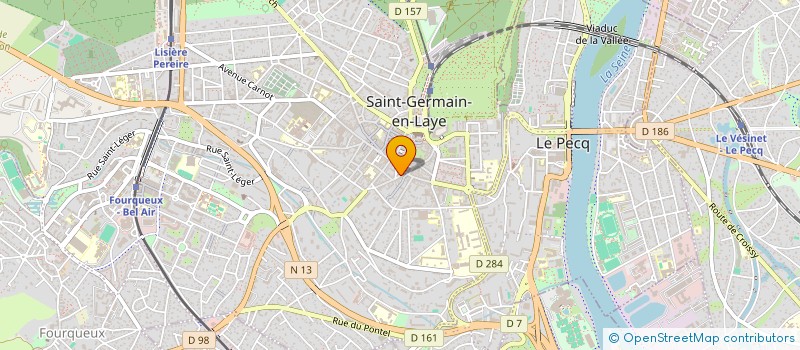 localisation de l'entreprise SAINT PIERRE CAF'  SAINT-GERMAIN-EN-LAYE