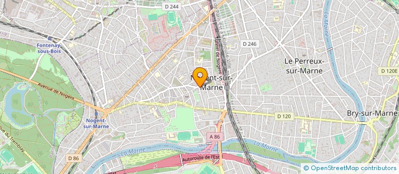 localisation de l'entreprise SAINT PIERRE DE LA REPUBLIQUE  NOGENT-SUR-MARNE