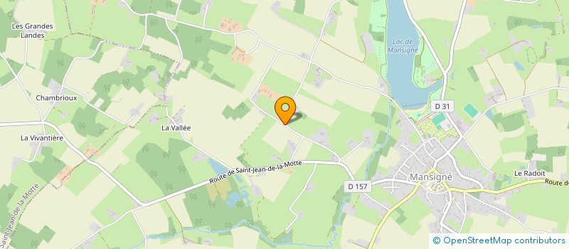 localisation de l'entreprise SAINT-PIERRE LAVAGE  MANSIGNE