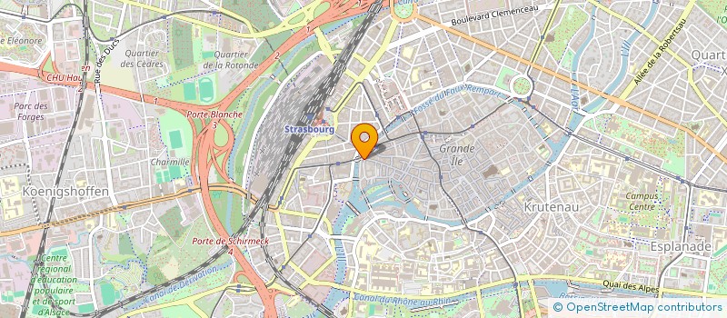 localisation de l'entreprise SAINT PIERRE LE VIEUX  STRASBOURG