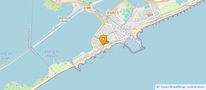 localisation de l'entreprise SAINT PIERRE RESIDENCE SERVICES à PALAVAS-LES-FLOTS