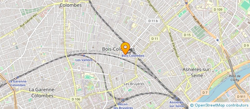 localisation de l'entreprise SAINT PIERRE ROQUETTE INDIVISION à BOIS-COLOMBES