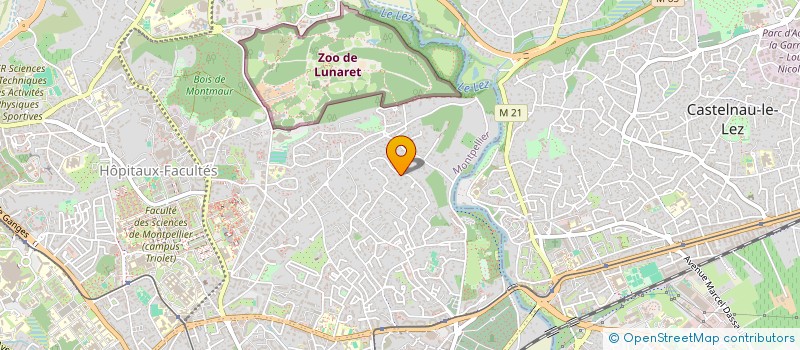 localisation de l'entreprise SAINT PIERRE SCI à MONTPELLIER