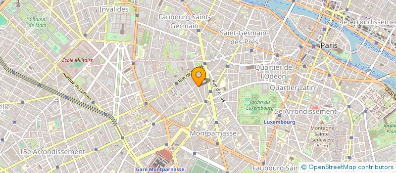 localisation de l'entreprise SAINT PLACIDE CONSEIL INVESTISSEMENT à PARIS