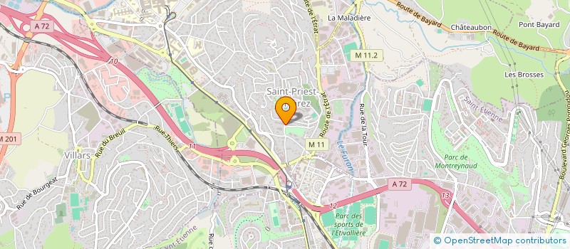 localisation de l'entreprise SAINT-PRIEST ANIMATION  SAINT-PRIEST-EN-JAREZ