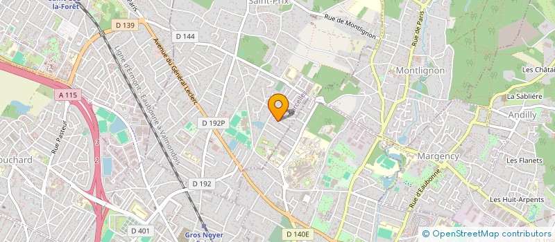 localisation de l'entreprise SAINT PRY à SAINT-PRIX