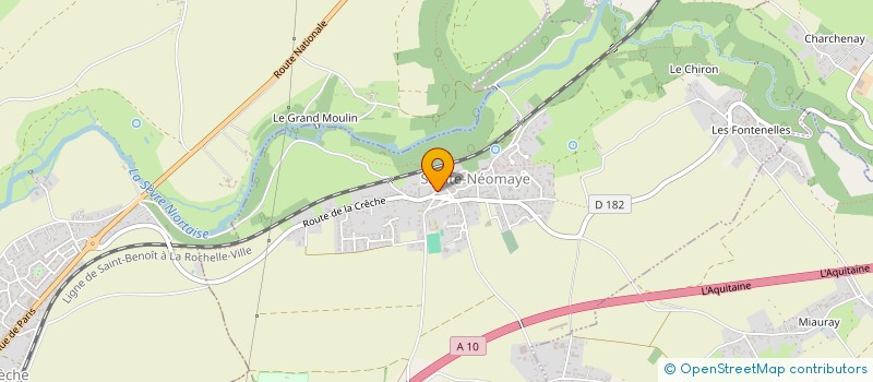 localisation de l'entreprise SAINT QUENTIN  SAINTE-NEOMAYE