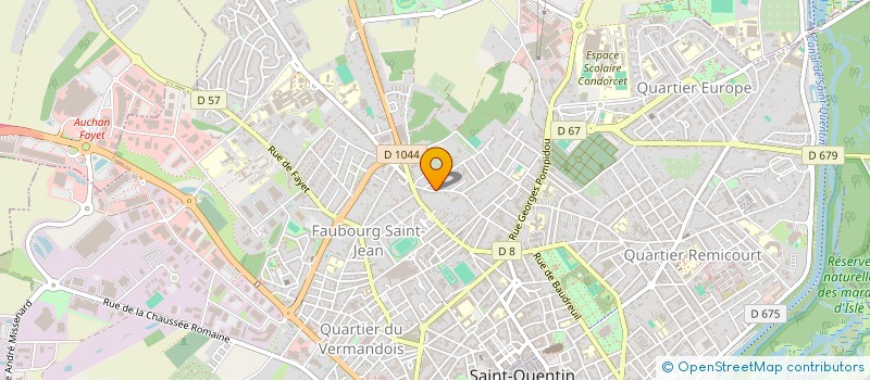 localisation de l'entreprise SAINT QUENTIN ASTONOMIE à SAINT-QUENTIN