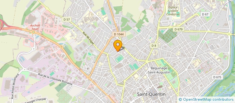 localisation de l'entreprise SAINT-QUENTIN BONZAI CLUB à SAINT-QUENTIN