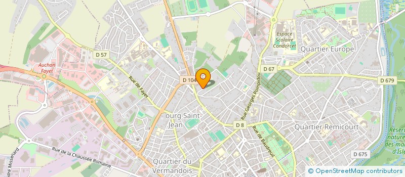 localisation de l'entreprise SAINT QUENTIN BUL'S  SAINT QUENTIN