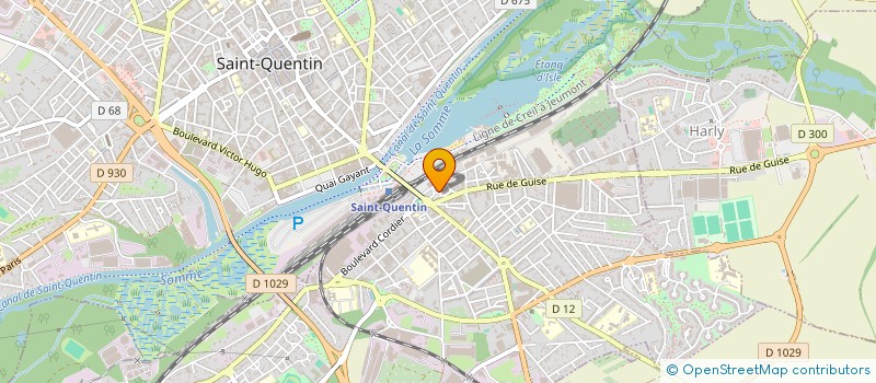 localisation de l'entreprise SAINT-QUENTIN CARNOT à SAINT-QUENTIN